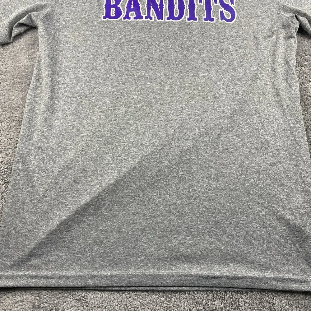 Nike Dri Fit Bandits‎ T-shirt Mens Large Gray Short Sleeve #24